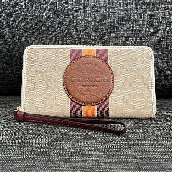 Coach Dempsey Large Phone Wallet - Picture 1 of 5